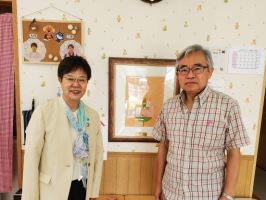 山梨県私立幼稚園連合会会長　鈴木信行氏の写真