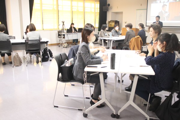 グループワークをしている様子