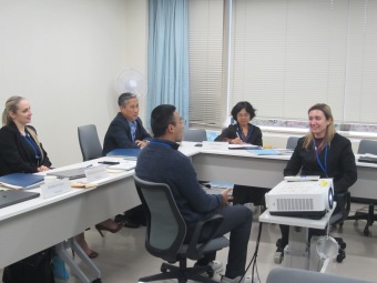 Role-play in the IOM session