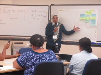 Sharing the outputs of group work