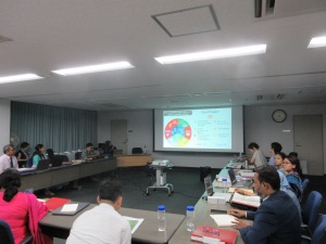 Presentation by a participant