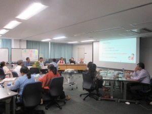 Lecture at JICA Tokyo Center 