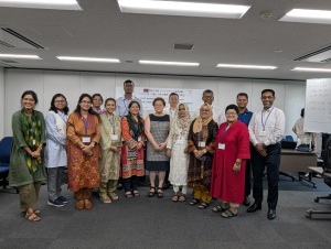 Group photo with Keynote Lecturer
