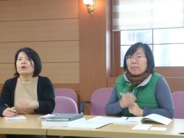 Q & A and report with Ms.Shin, Research Fellow, Center for Human Research Policies