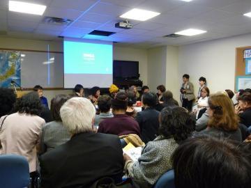 Great turnout at the parallel event organized by Japanese civil society organization