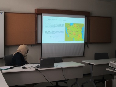 カントリーレポートの発表